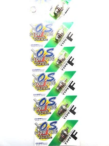 OS Type F Medium 4 Stroke Nitro Glow Plug - 6 Pack 71615009 - Photo 1 sur 1