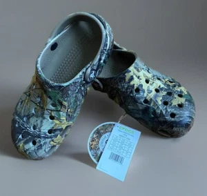 Crocs Zoccolo Uomo Classico Realtree Edge - Noce 206517-260 NUOVO - Foto 1 di 9