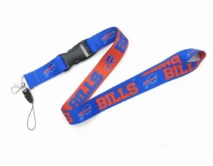 Buffalo Bills NFL Football LANYARD DETACHABLE BUCKLE KEY CHAIN US SHIP in 1 day - Picture 1 of 1