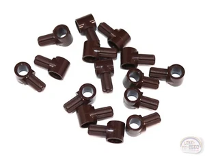 LEGO Technic - 15 x Axle & Pin Connector Hub - Dk Brown - 22961 - New - Picture 1 of 4