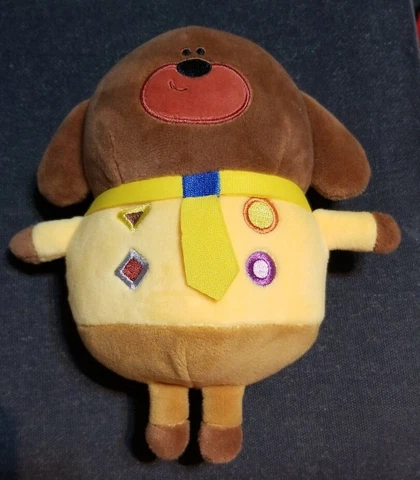 EUC HEY DUGGEE, DUGGEE Dog  7 " PLUSH Nick Jr Stuffed Animal Toy Cover