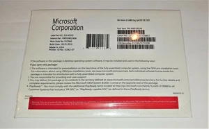 Microsoft Windows 10 Home 64 Bit English 1-Pack System Builder OEM, KW910401