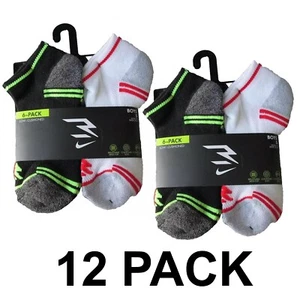 12 Pairs BOYS Socks NIKE LOW CUT SOCK Size Small 7-9 SHOE SZ 3Y-5Y NEW with TAGS - Picture 1 of 3