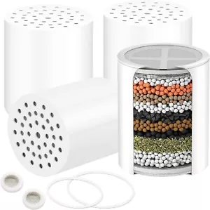 Confezione 4 filtri doccia di ricambio compatibili per soffione Aquabliss SF100 SF220 - Foto 1 di 5