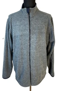 Tyndale FR Fleece Jacket Mens 2XL Gray Full Zip Flame Resistant Arc Rating USA - Picture 1 of 14