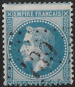 FRANCE VARIETE - NAPOLEON N° 29 B OBLITERE GROS CHIFFRE 439 BELVES ( 23 ) - Imagen 1 de 2