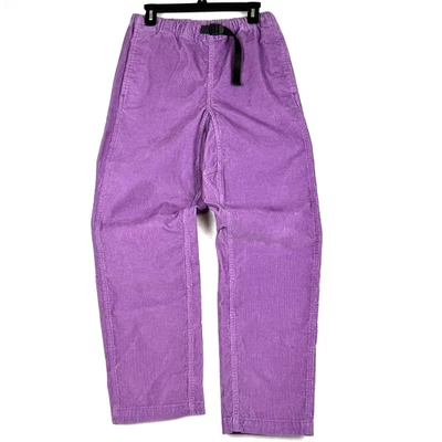 Levi's Skateboarding Men's Small Purple Corduroy Belted Loose Tapered Pants - Image 1 of 4
