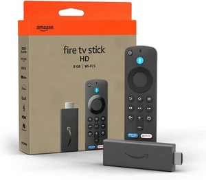Amazon Fire TV Stick & Alexa-Sprachfernbedienung - HD Media Player Firestick neueste Gen - Bild 1 von 12