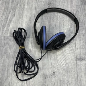 Sennheiser HD 435 Manhattan Over-Ear Kopfhörer schwarz Vintage 1994 ohne Ohrpolster - Bild 1 von 14