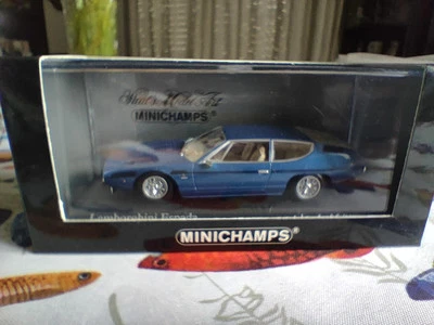 MINICHAMPS LAMBORGHINI ESPADA AZZURRO ACAPULCO 1970 SCALA 1:43 REF.400103300 - Immagine 1 di 4