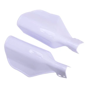 1Pair White Brush Handguard fit for Yamaha XT350 TENERE TT350 TT600 Plastic - Picture 1 of 6