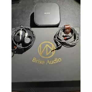 Sony IER-M9 with Brise Audio STR7Ref 4.4mm from Japan Case, IEM and Cables only - Picture 1 of 9