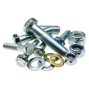 1 x 600 Piece M6 M8 M10 M12 Zinc Bolt Nut Washer HT 8.8 Farm Assortment Kit #122 - Picture 1 of 5