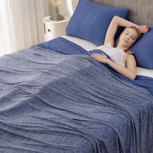 Cooling Blanket King Size for Hot Sleepers and Flashes, Ultra Thin Lightweight S - Picture 1 of 9