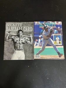 Vtg: Beckett Baseball Card Magazine, June 1990, October 1991 Lot Of 2, Good Cond - Picture 1 of 23