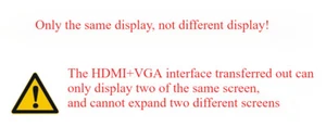 2 in 1 VGA to HDMI + VGA 15 Pin HDTV Adapter Converter with Audio - Picture 1 of 5