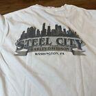 Larley Davidson Steel City Washington D.C. T-shirt blanc grand 2013 (sac fourre-tout X)