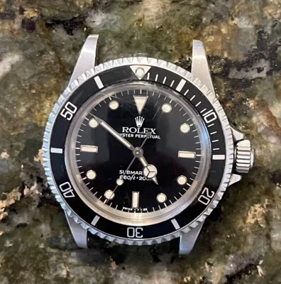 Rolex Vintage 5513 Submariner 40MM 9 Millones Serie Acero Inoxidable Oyster Foto 1 de 4