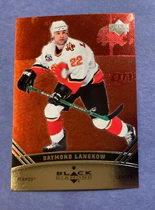 Daymond LANGKOW  2006-07 UPPER DECK BLACK DIAMOND RUBY PARALLEL /100 #13 - Picture 1 of 2