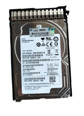 655710-B21 656108-001 832510-001 1TB 2.5" SATA ST1000NX0423 Hard Drive - Image 1 of 4