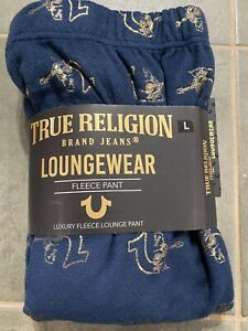 True Religion Men's Pullover Loungewear  FLEECE PANTS HORSESHOE Pick S M L XL
