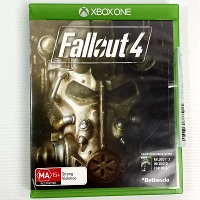 Fallout 4 XBOX One Video Game Microsoft Bethesda Complete with Manuel and Poster - Image 1 of 4