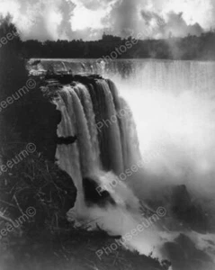 Niagara Falls At Dusk Classic Old 8x10 Reprint Of Photo - Picture 1 of 1