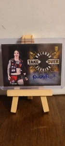 2018 WWE NXT Takeover Ruby Riot No. MR-RR 2017 Mat Relics/Autograph NO. 07/10 - Picture 1 of 5