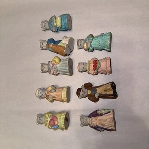 J.C. Cats Dressed in Clothes Miniature Figurines Cats/Teddy Bear/Goose 2 1/2 in  - Picture 1 of 19