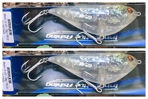 (2) Señuelo flotante Sebile Bonga Jerk 95 3 1/2” subterráneo Jerkbait dama blanca - Imagen 1 de 7