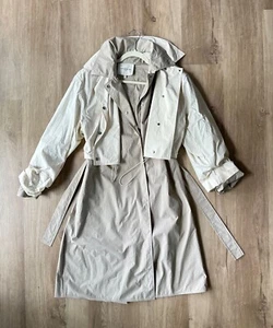 vs LAFAYETTE 148 Women's Layered Trench Coat SMALL - Picture 1 of 9