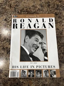 A Tribute To Ronald Reagan His Life In Pictures 1911-2004 MMI Magazine - Picture 1 of 5