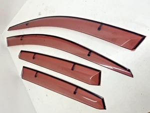 JDM SUBARU IMPREZA GH2 DOOR VISORS RAINGUARDS OEM - Picture 1 of 6