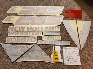Genuine New Holland Kobelco E265 Decal Kit CNH 71503410 NEW - Picture 1 of 7