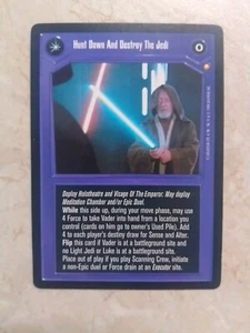 Hunt Down And Destroy The Jedi / Their Fire Has Gone Out Of The Universe - SWCCG - Picture 1 of 2