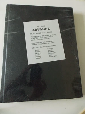 NEW Aquabee #6035 Hardbound Sketch Book 8.5x11" 288 pages - Image 1 of 4