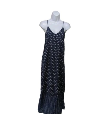 Maxi Vestido Para Mujer Old Azul Marino Sin Mangas S Verano Informal Cuello en V #9 Foto 1 de 4