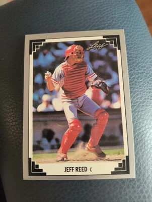 JEFF REED 1991 LEAF #102 FREE SHIPPING - Image 1 of 2