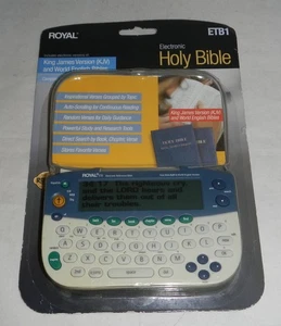 Royal ETB1 Electronic Holy Bible King James Version KJV and World English Bibles - Bild 1 von 3