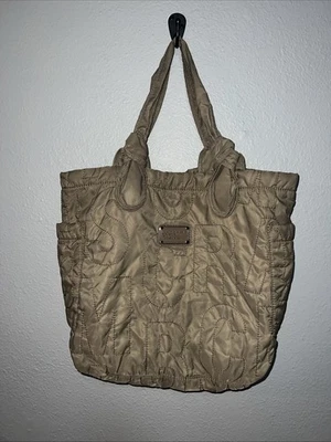 Bolso de Mano Marc By Marc Jacobs Beige/Tostado Nylon Acolchado Foto 1 de 4