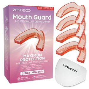 Mouth Guard for Grinding Teeth at Night: Dental Guard for Sleeping at Night-4... - Picture 1 of 7