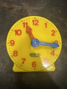 Mini Uhr 5" Lernen Lehren Lernwerkzeug - Bild 1 von 2