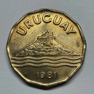 1981 Uruguay 20 Centesimos - Coin #C-076 - Image 1 of 2