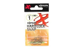 Xesta Hard Lock Snap Silver Size 1 90 lb , 8 pieces (1720) - Picture 1 of 6