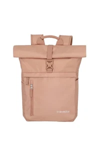 Travelite BASICS Rollup Rucksack, Puderrosa Rucksack Damen Daypack Freizeit - Picture 1 of 6