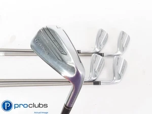TaylorMade '19 P-790 7-PW,AW IRON SET Steelfiber Regular Flex Graph +1/2" 437581 - Picture 1 of 6