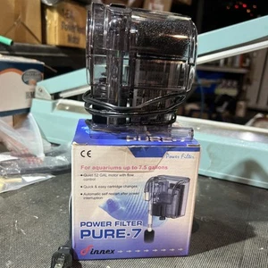 Finnex PF-7 Nano Acquario HOB Filtro di Alimentazione 52 GPH per Serbatoio 7,5 Galloni NUOVO - Foto 1 di 3