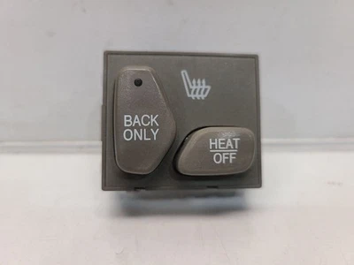 Interruptor de assento aquecido esquerdo para motoristas Cadillac Deville 2000-03 - Imagem 1 de 4