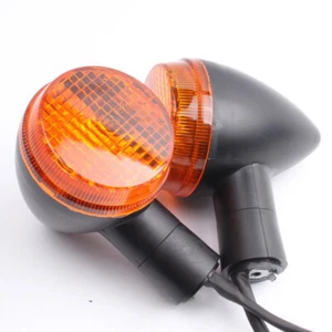 SEÑAL DE GIRO DELANTERO MOTO HONDA SHADOW AERO VT750C 2004-2024 AMARILLO+NEGRO - Imagen 1 de 4
