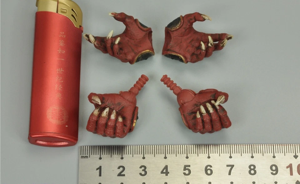 Manos x 4 para COOMODEL SE073 ALEACIÓN DIECAST - Kulamayama Soujoubou Daitengu 1/6 Foto 1 de 1